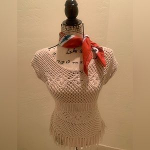 Inc . Sweater knit pull over top ,100 cotton